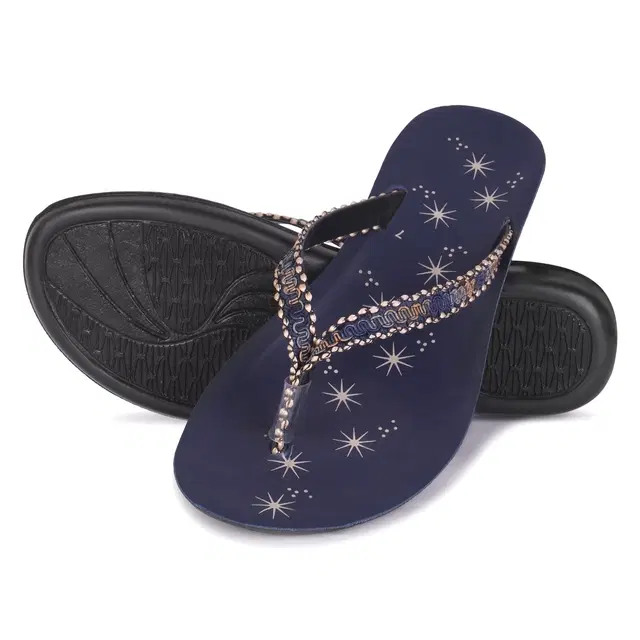 Flats for Women, Blue (5)