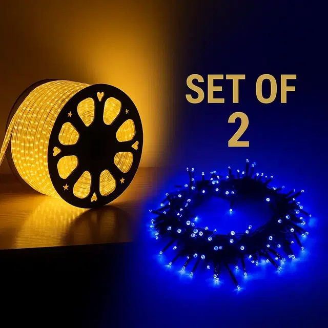 2 Pc LED Diwali Light Combo