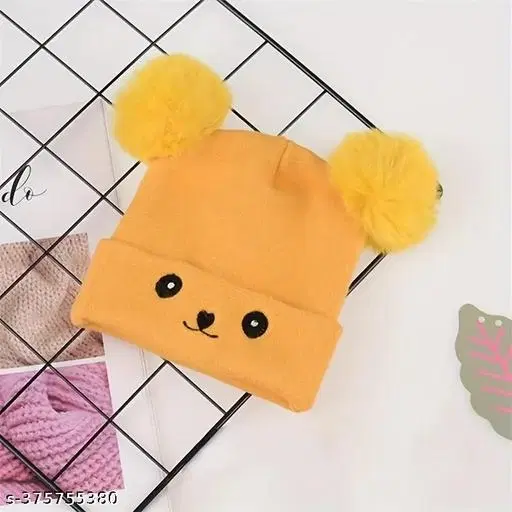 Solid Cap for Kids (Multicolor)