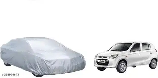 Taffeta Waterproof Car Cover for Maruti Suzuki Alto K10, Multicolor