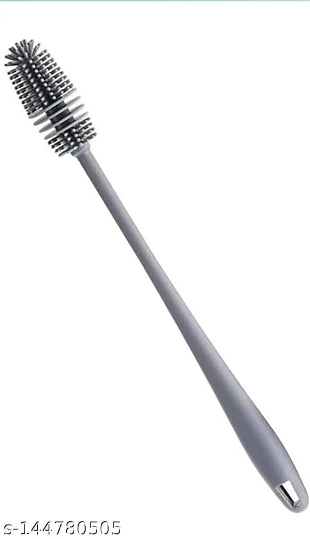 Plastic Bottle Cleaning Brush, Grey