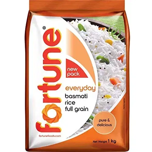 Fortune Everyday Full Grains Basmati Rice 1 kg