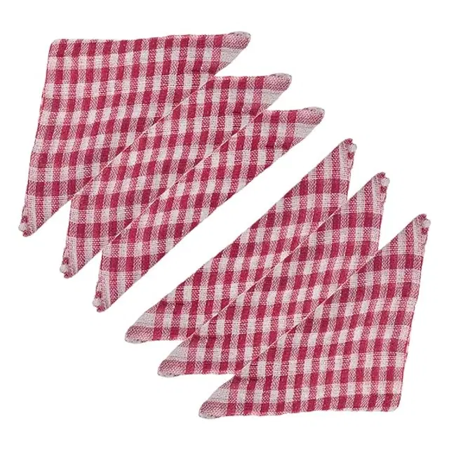 Cotton Kitchen Napkins, Pack of 6, Multicolor, 44 x44 x1 cm