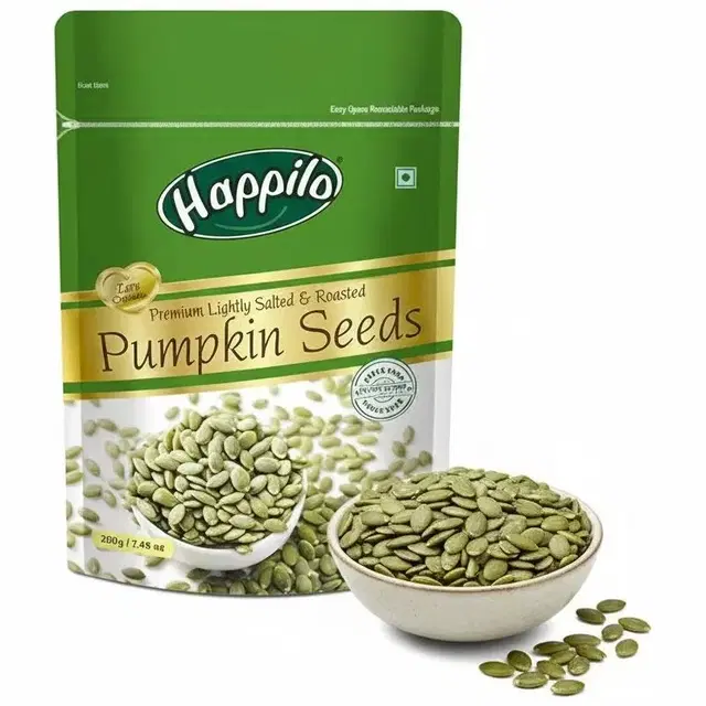 Happilo Premium Lightly Salted & Roasted Pumpkin Seeds 200 g