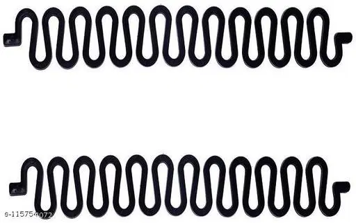 Hair Clips for Women (Black, Pack of 2)