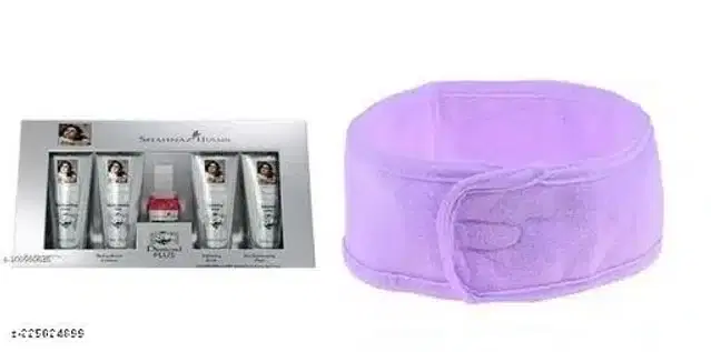 Shahnaz Husain Diamond Facial Kit with Facial Band, Set of 2