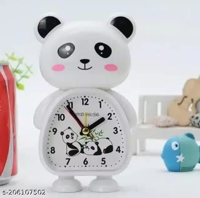 Theme Table Alarm Clock, White