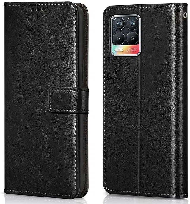 Flip Mobile Cover for Realme 8, Multicolor