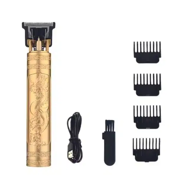 Professional USB Rechargeable Trimmers for Men, Gold