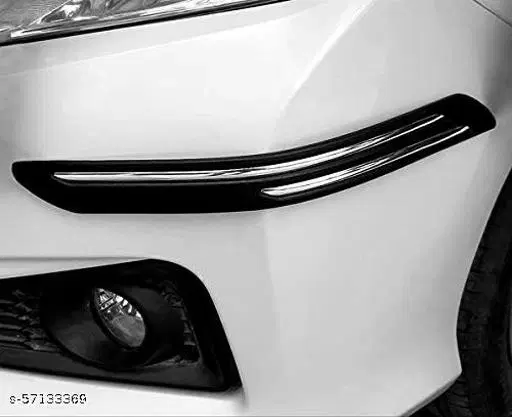 Rubber Car Bumper Protector, Multicolor, Pack of 4