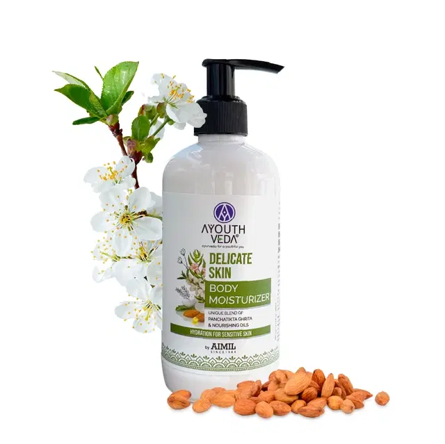 Ayouthveda Delicate Skin Body Moisturizer 300 ml