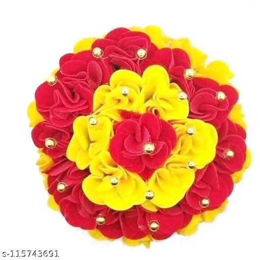 Hair Bun Extension for Women, Pack of 12 (Multicolor)