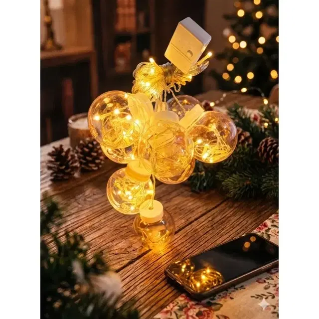 Clear Bulb Fairy String Light For Bedroom, Balcony, Party & Festive Decor