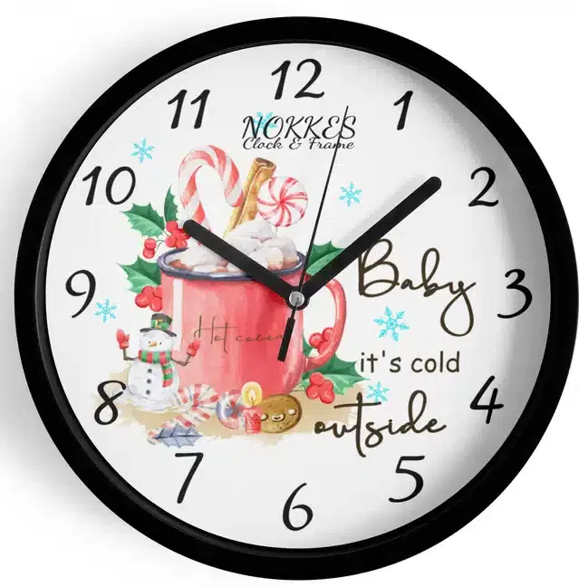 Christmas Analog Watch for Home, Multicolor, 7 Inches