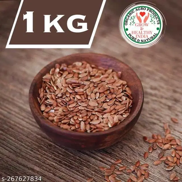 Brown Flax Seeds, 1000 g