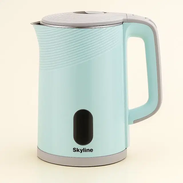 Skyline VTL-6200 1500 W 1.8 Ltr Double Wall Electric Kettle (Sky Blue)