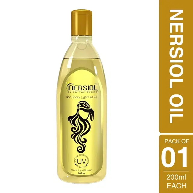 Nersiol Uv Protective Non Sticky Light Hair Oil 200 ml
