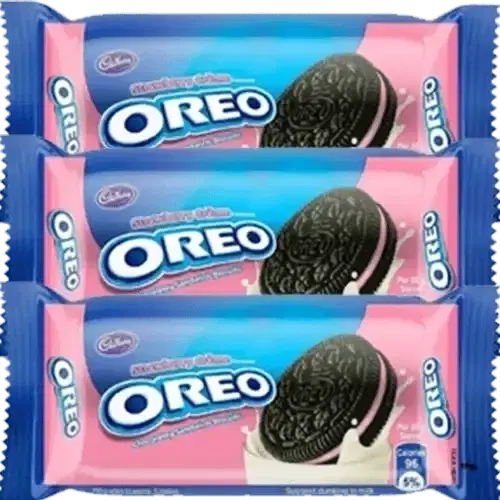 Cadbury Oreo Strawberry Cream Biscuit 3X41.75 g (Set of 3)