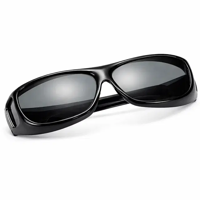 Sunglasses for Men & Women with UV 400 Protection, Black