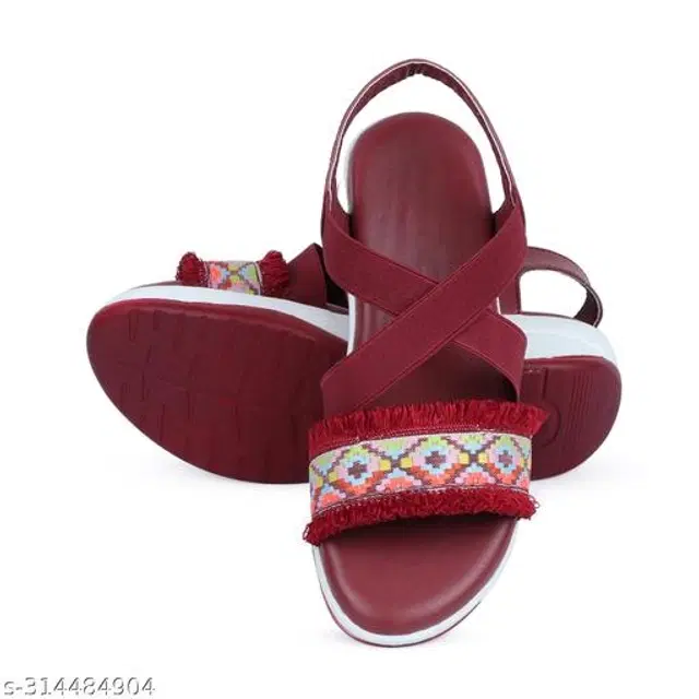 Floaters for Women (Red & White, 3)