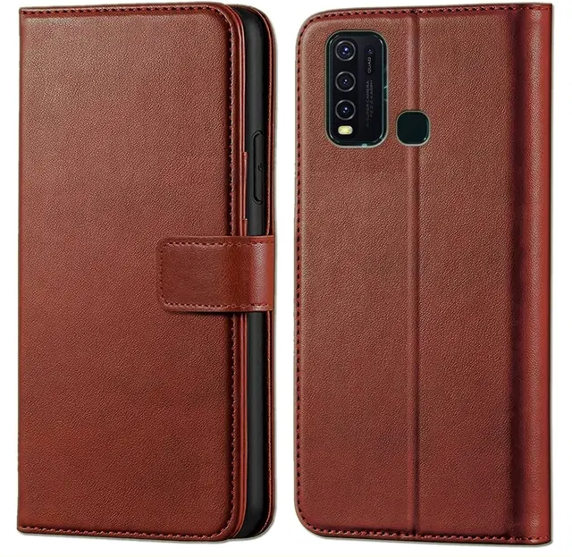 Flip Mobile Cover for VIVO Y30, Multicolor