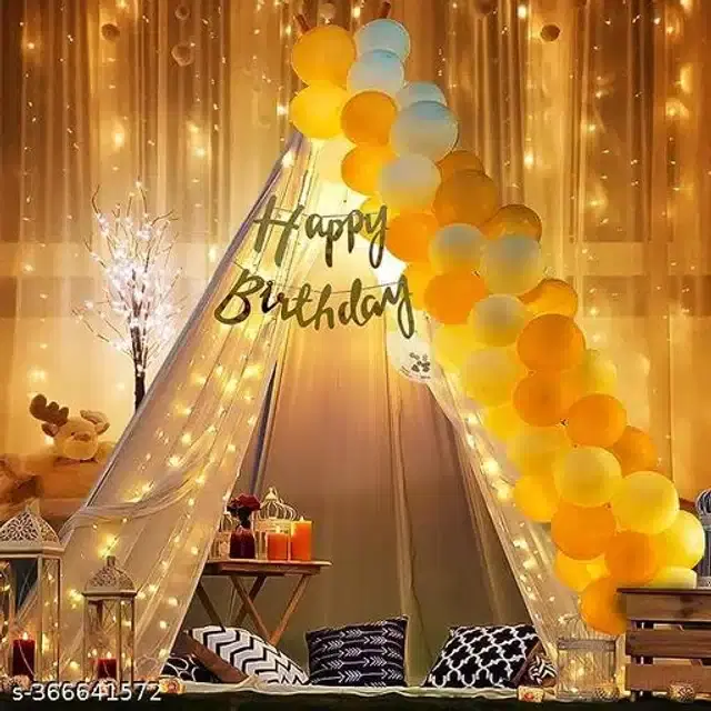 Birthday Party Decoration Kit, Multicolor, Set of 25