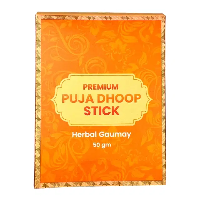 Mangal Bhavan Premium Pooja Dhoop Stick - Herbal Gaumay (50 g)