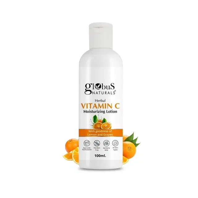 Globus Naturals Herbal Vitamin C Moisturizing Body Lotion 100ml