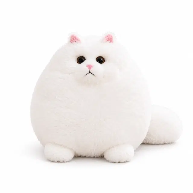 Kidology Giant Fluffy Persian Cat Plush Soft Toy, Cuddly Stuffed Animal, 27 Cm