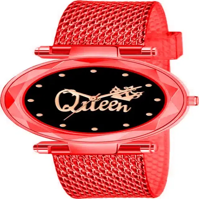 Women's Analog Watches, Pack of 1 (Red)