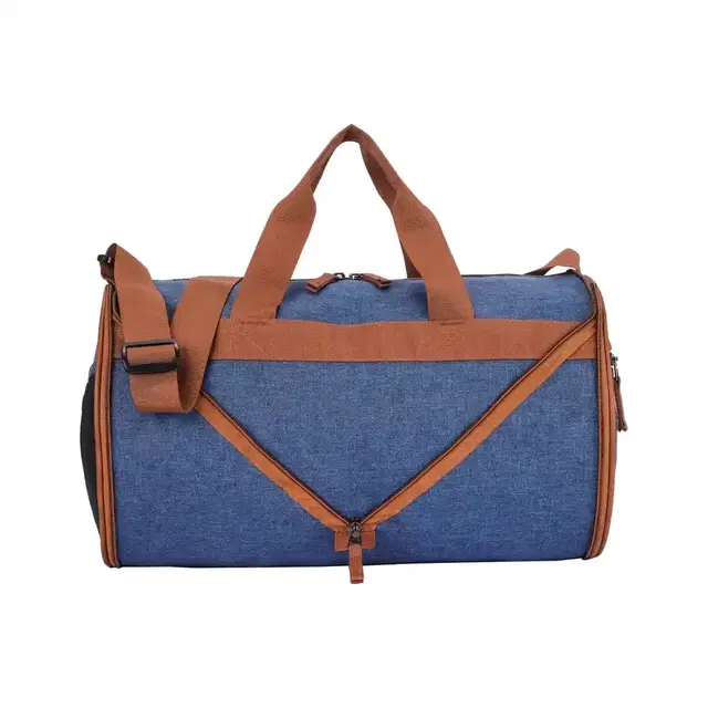 Gear Protech Foldable Duffle Blue-tan