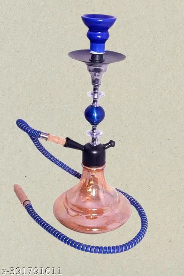 Aluminium Flavour Hookah Pot, Blue