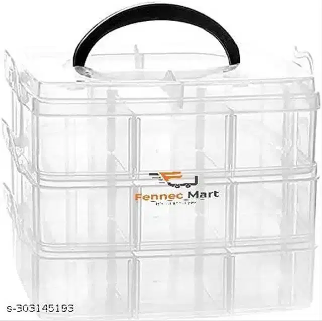Plastic Jewellery Organizer, Transparent
