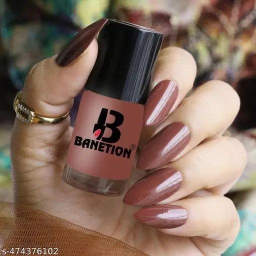 Banetion Matte Nail Polish, Multicolor, Pack of 1