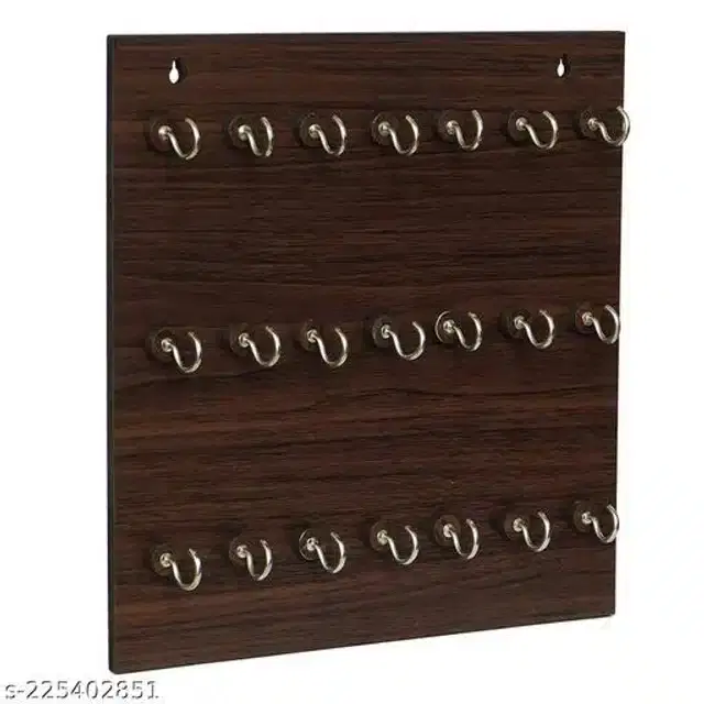 Wooden Key Holder, Brown