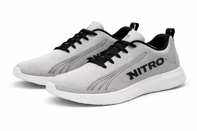 Sports Shoes for Men, Grey & Black (7)