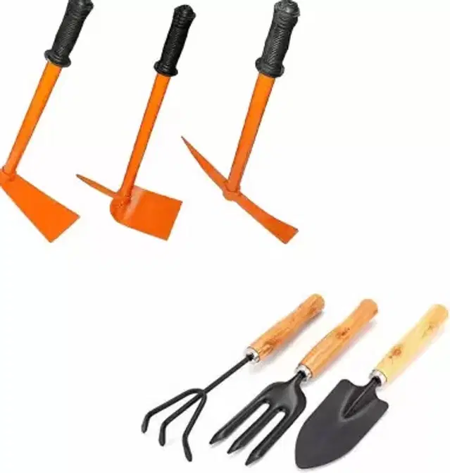 Gardening Tools Set, Multicolor, Set of 6