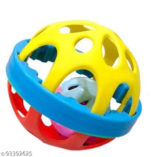 Plastic Rattle Toy for Baby, Multicolor