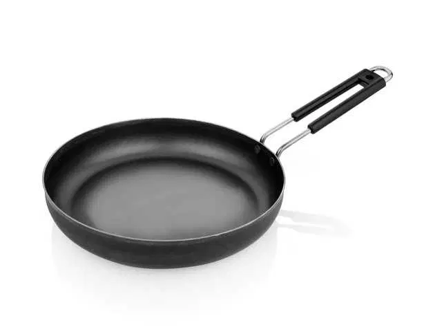 BRODEES Fry Pan 25 cm diameter, 2 L capacity, Iron, Induction Bottom, A-17