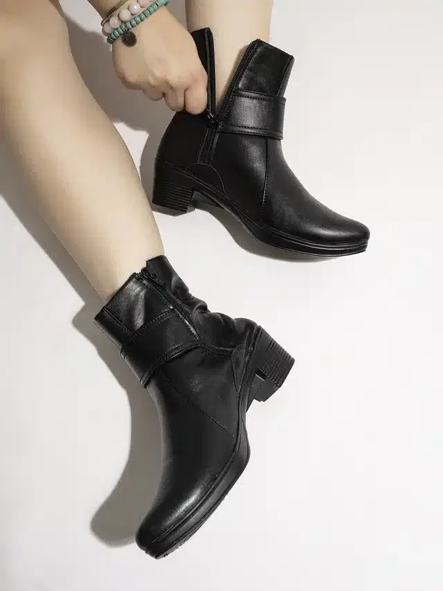 Boots for Women (Black, 36)