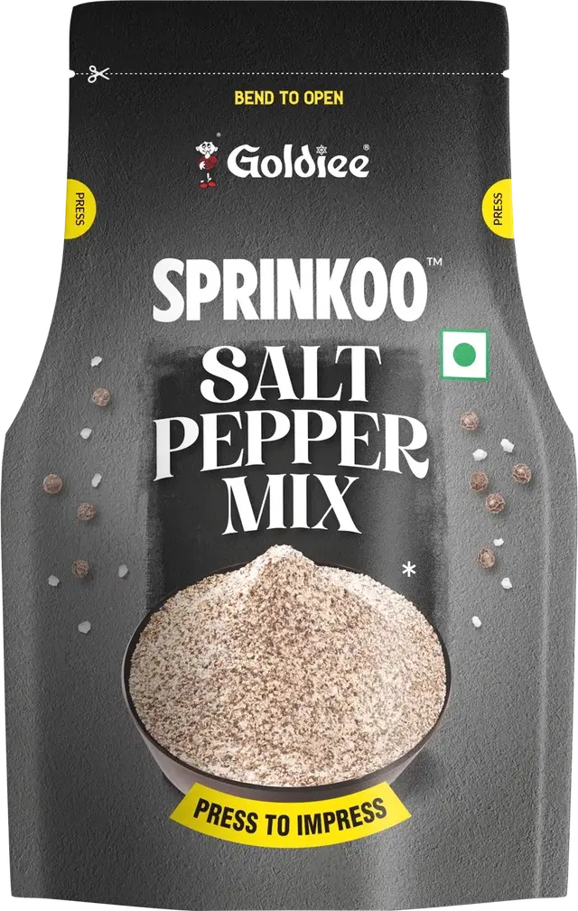 Goldiee Sprinkoo Salt Pepper Mix 100 g