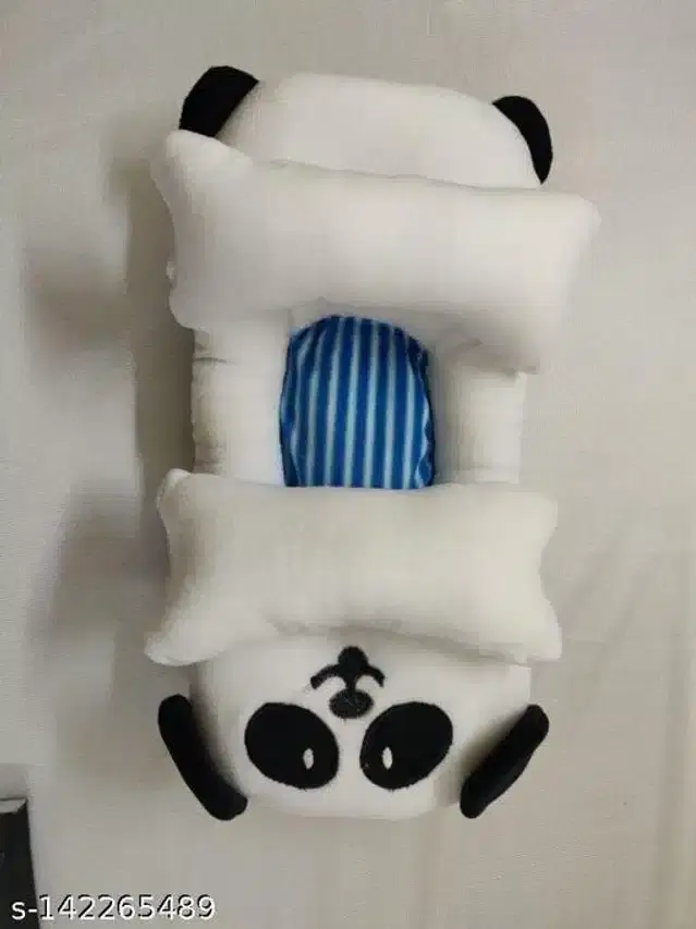 Baby Pillow, White, 10X12 inches