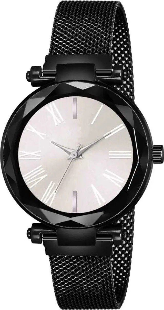 Metal Strap Analog Watch for Women & Girls (Multicolor)
