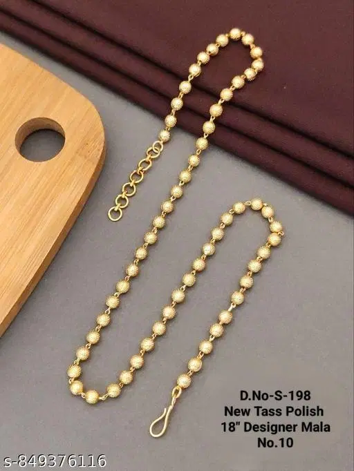 Elegant Necklace for Women (Gold, Free Size)