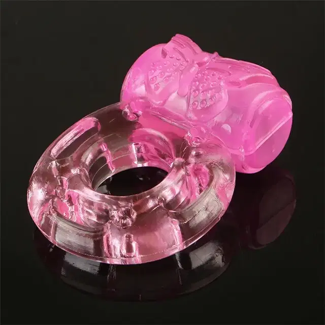 Penis Vibrator Ring for Men, Pink