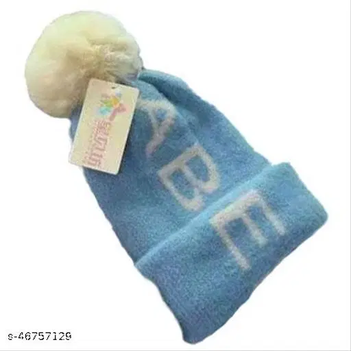 Woolen Cap for Kids (Multicolor)