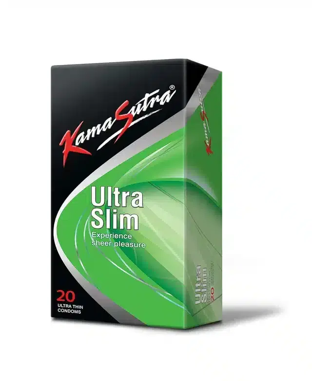KamaSutra Ultra Slim Condom for Men, Pack of 20