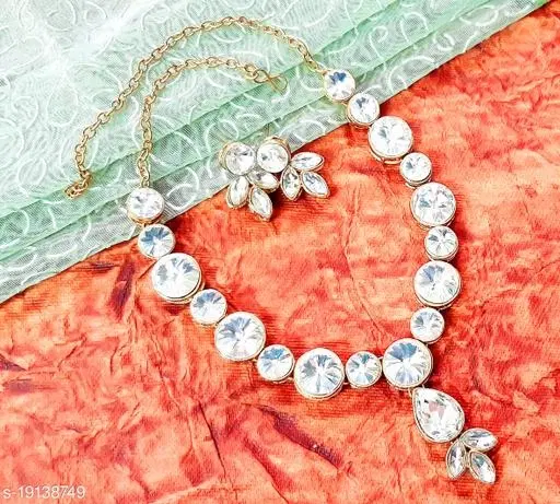 Unique And Thoughtful Necklace Set for Someone Special, White