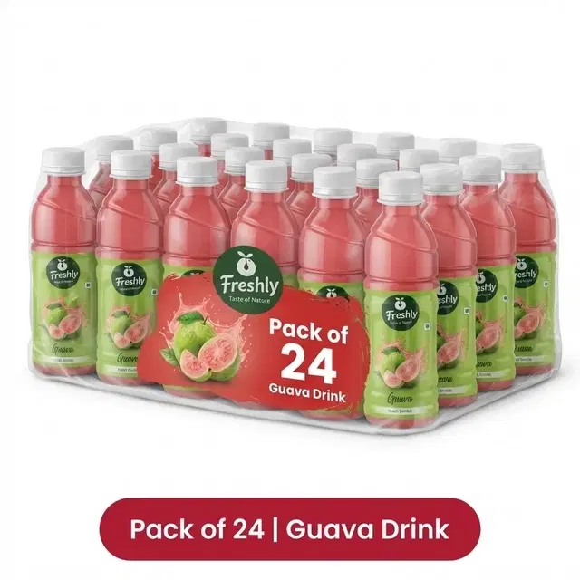 Freshly Guava Juice 24X250 ml (Pack of 24)