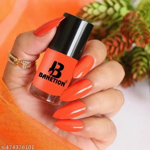 Banetion Matte Nail Polish, Multicolor, Pack of 1